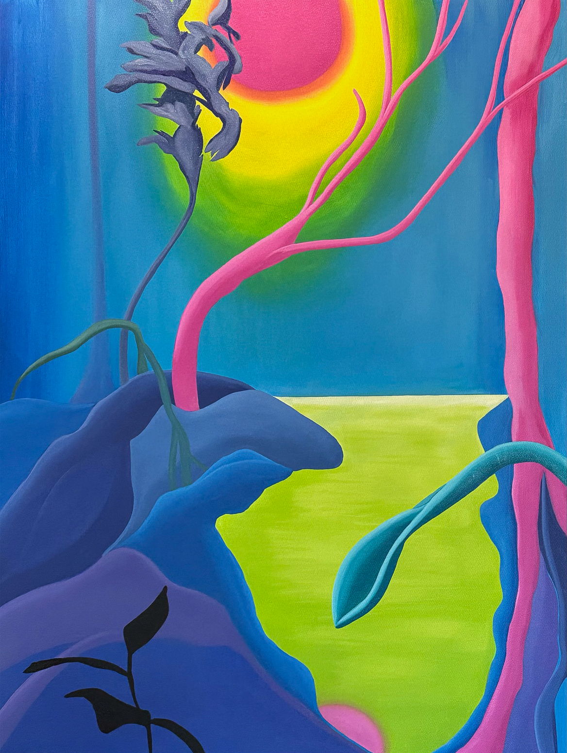 Beyond the Map - 48 x 36 in