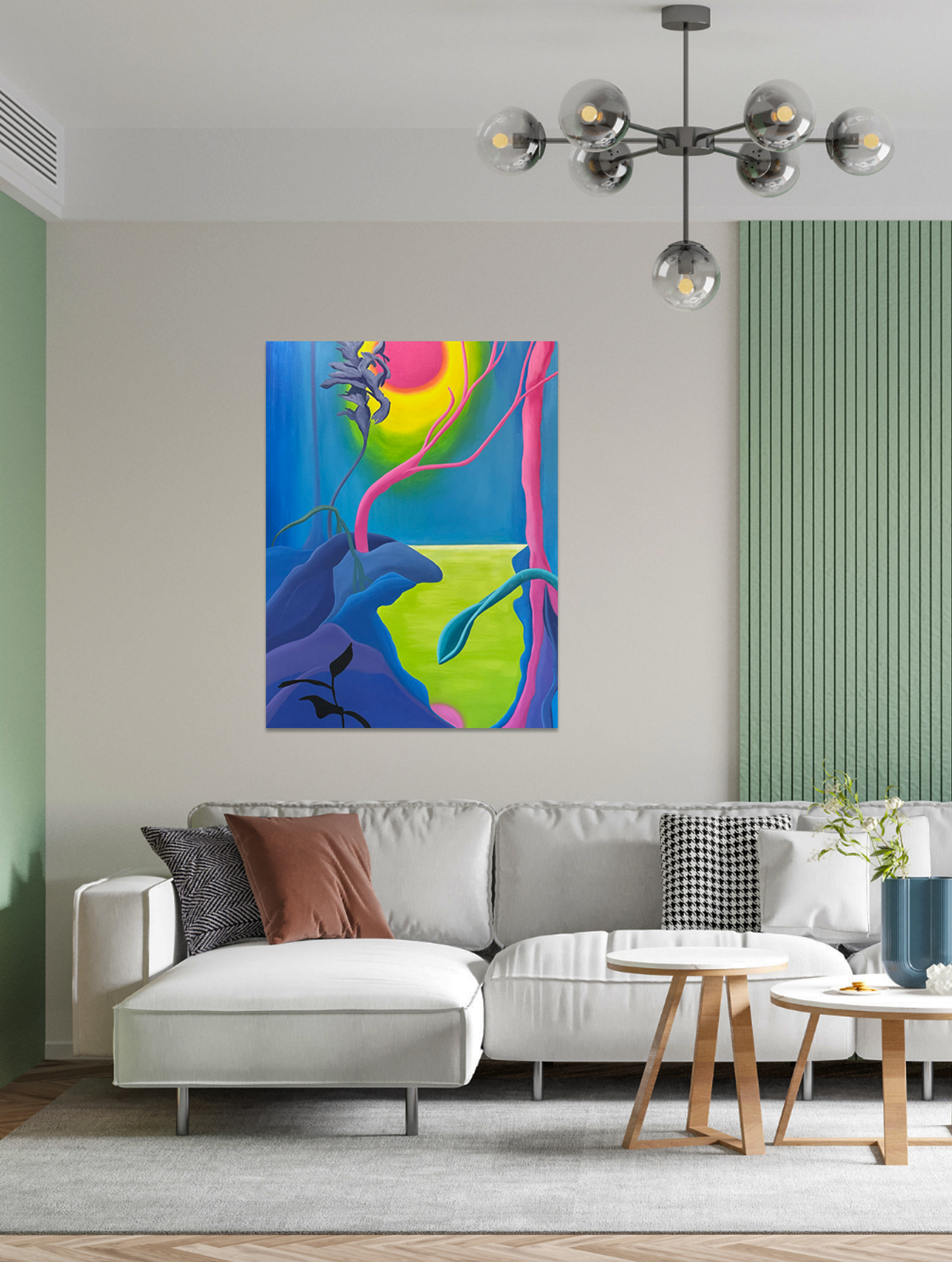Beyond the Map - 48 x 36 in