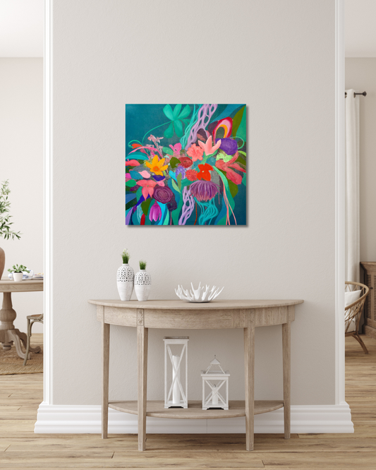 Flowers for You at Sotheby’s Victoria - 30 x 30 in