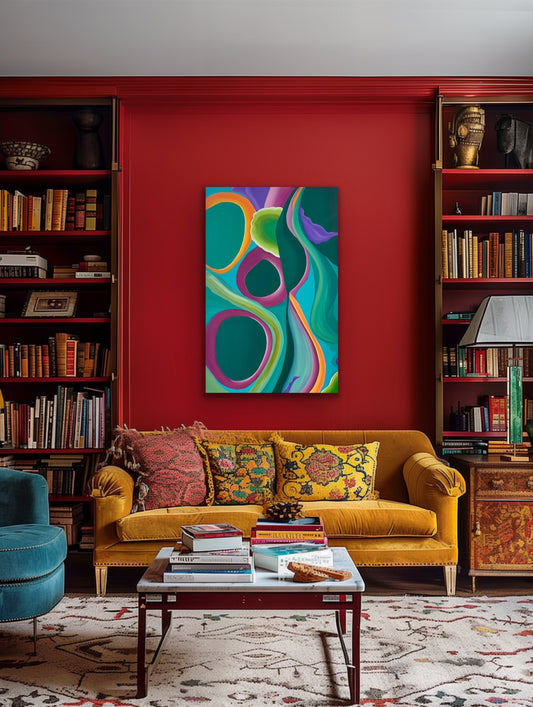 Meandering - 43 x 28 in