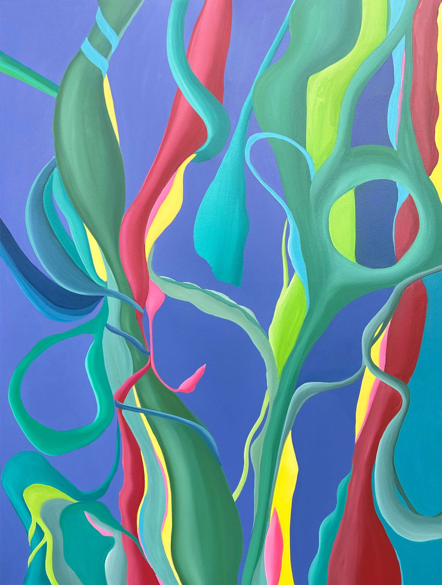 Ebb & Flow at the Tofino Gallery of Contemporary Art - 48 x 36 x 1.5 in