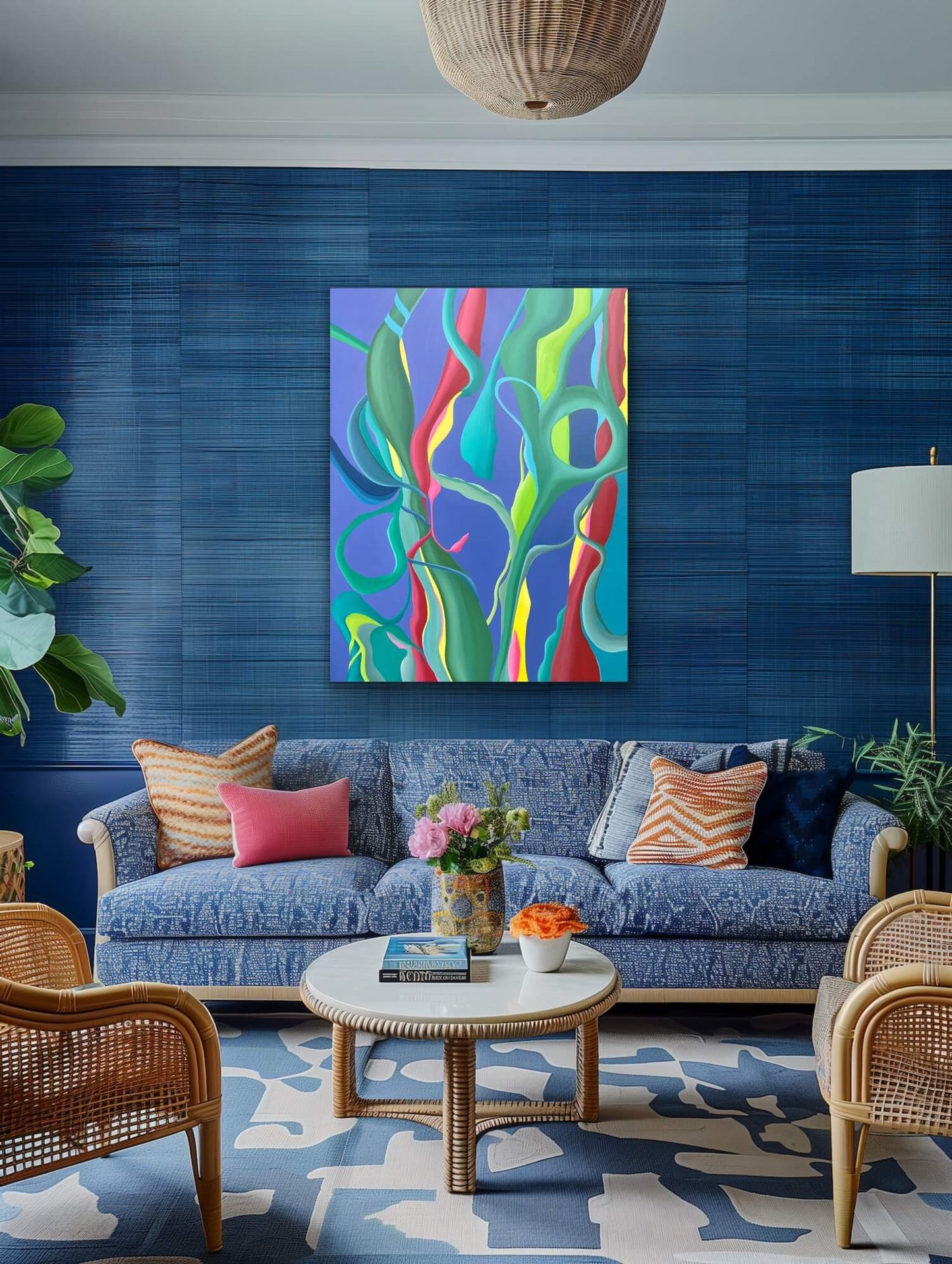 Ebb & Flow at the Tofino Gallery of Contemporary Art - 48 x 36 x 1.5 in