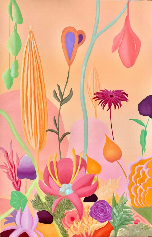 Mystic Garden III - 43 x 28 in - SOLD