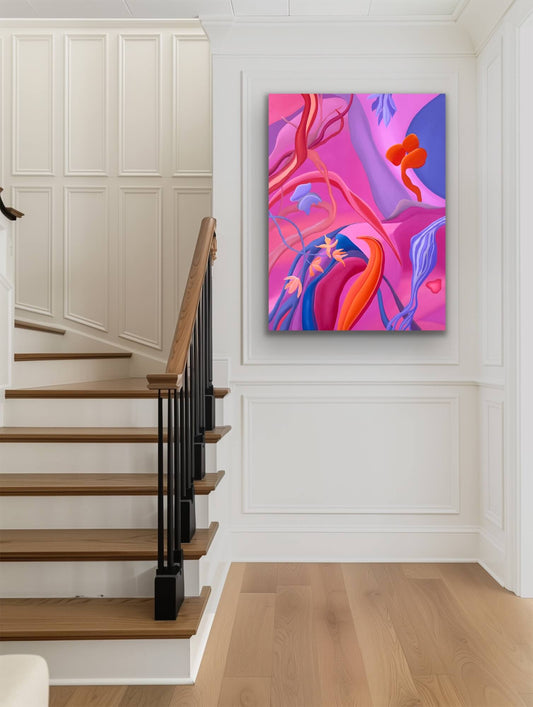 Shangri-La at Sotheby’s Victoria - 48 x 36 x 1.5 in / 121.92 x 91.44 x 3,81 cm