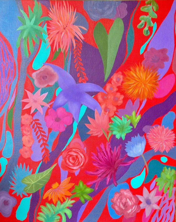 The Signature of All Things - 30 x 24 in