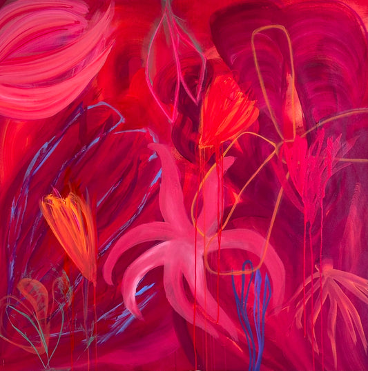 New Work by Ira Hoffecker 2026 - 48 x 48 in - 121.92 x 121.92 cm