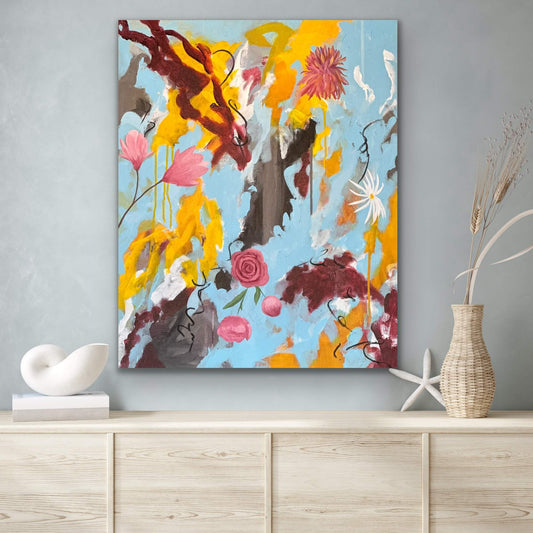 Le Temps des Fleurs - 30 x 24 in - SOLD