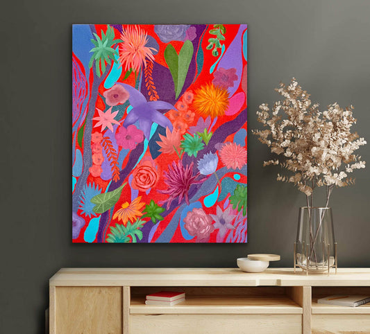 The Signature of All Things - 30 x 24 in