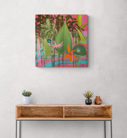 Sonoma at the Federation Gallery in Vancouver - 22 x 22 in