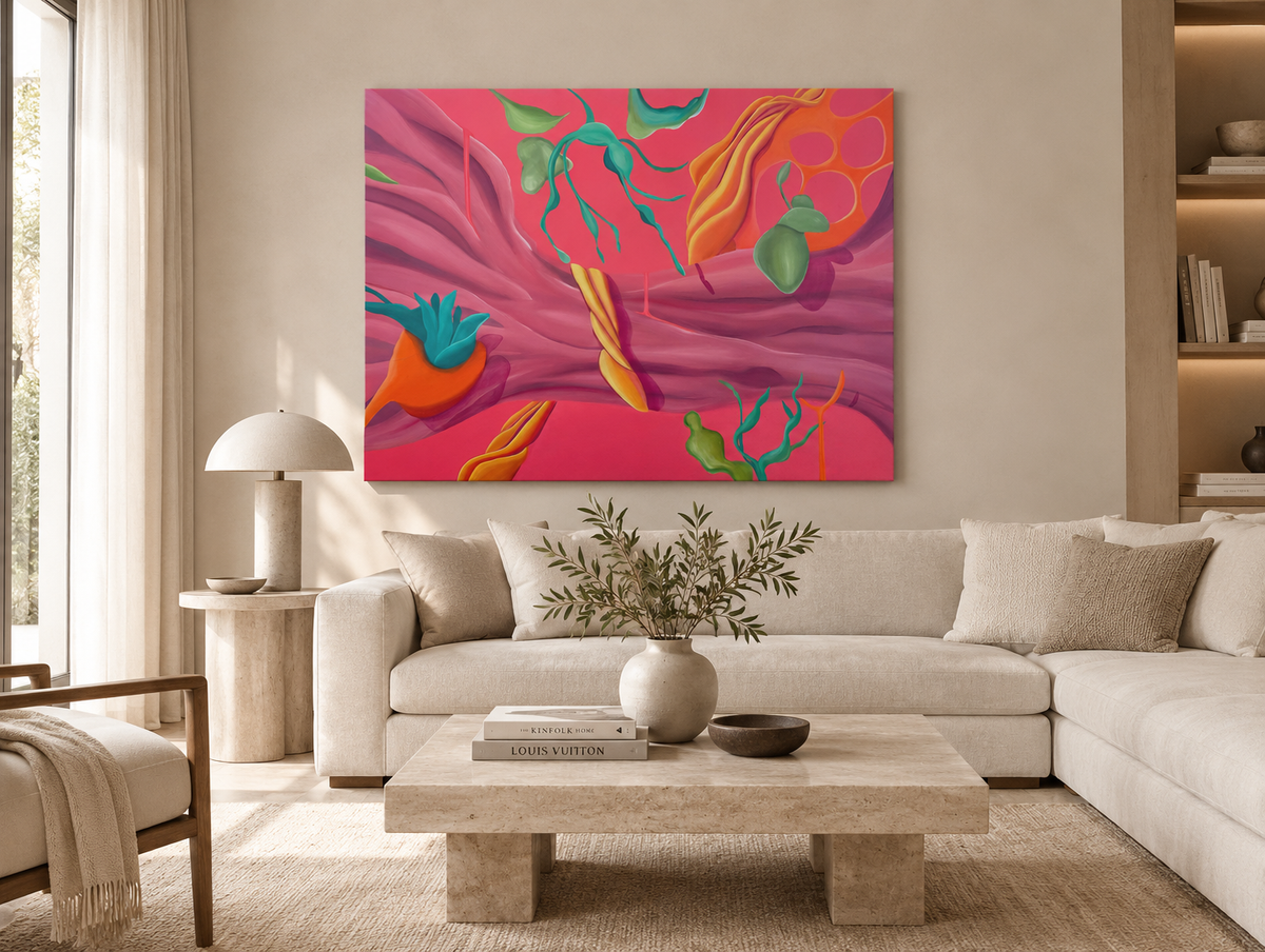 Unfolding – 36 x 48 in – 91.44 x 121.92 cm