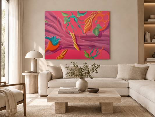 Unfolding – 36 x 48 in – 91.44 x 121.92 cm