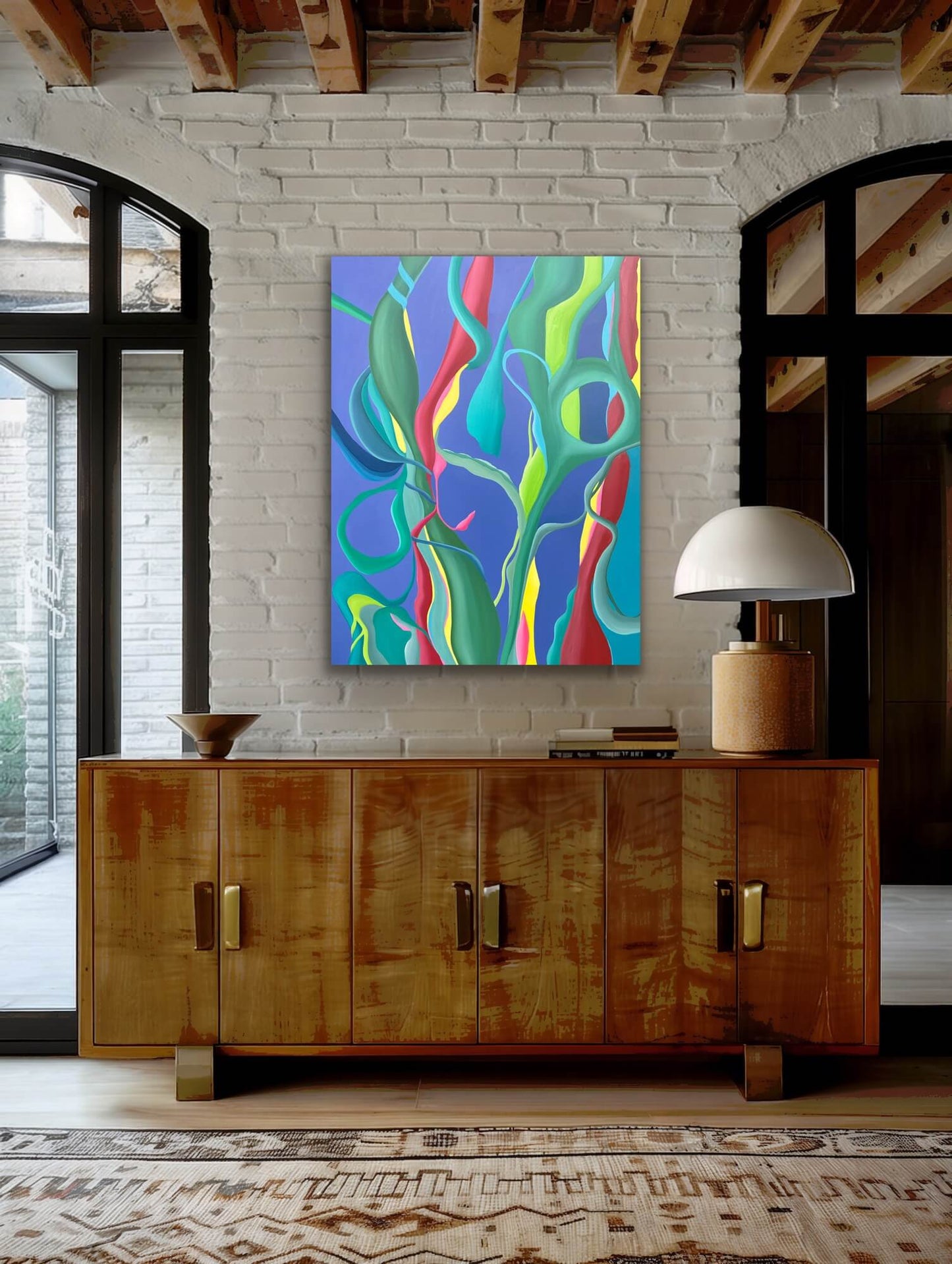 Ebb & Flow - 48 x 36 x 1.5 in / 121.92 x 91.44 x 3,81 cm