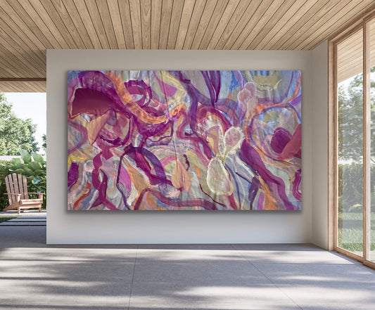 New work - 66 x 118 in - 168 x 300 cm