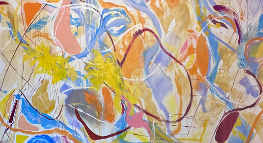 New work - 62 x 102 in - 157.5 x 260 cm