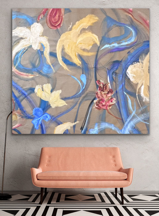 New Work - 72 x 88 in - 182.88 x 223.52 cm
